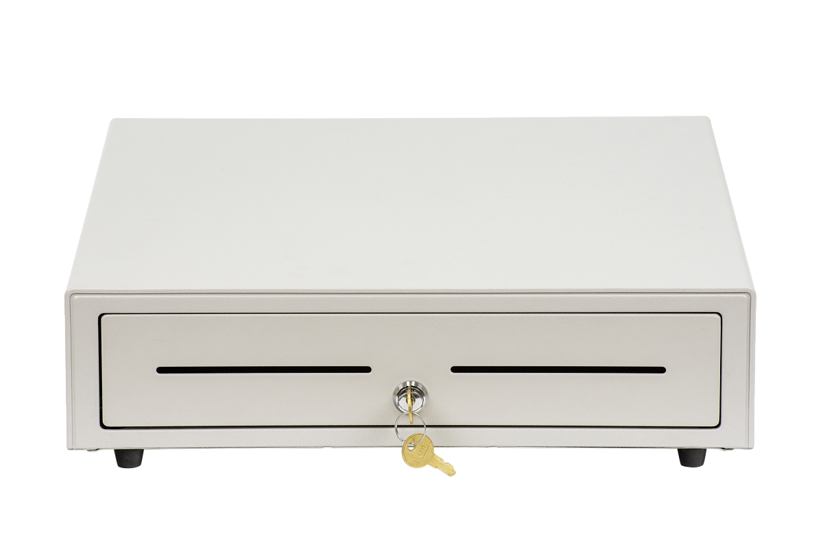 Денежный ящик АТОЛ CD-410-W белый, 410*415*100, 24V, для Штрих-ФР в Ангарске