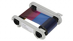 Полноцветная лента  (YMCKOK) для двусторонней печати на 200 оттисков с чистящим роликом в Ангарске